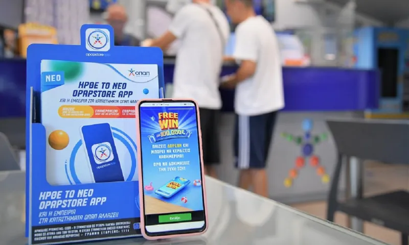 FREEWIN: Εντελώς δωρεάν μέσω του OPAP Store App για κέρδη έως και 100.000 ευρώ καθημερινά