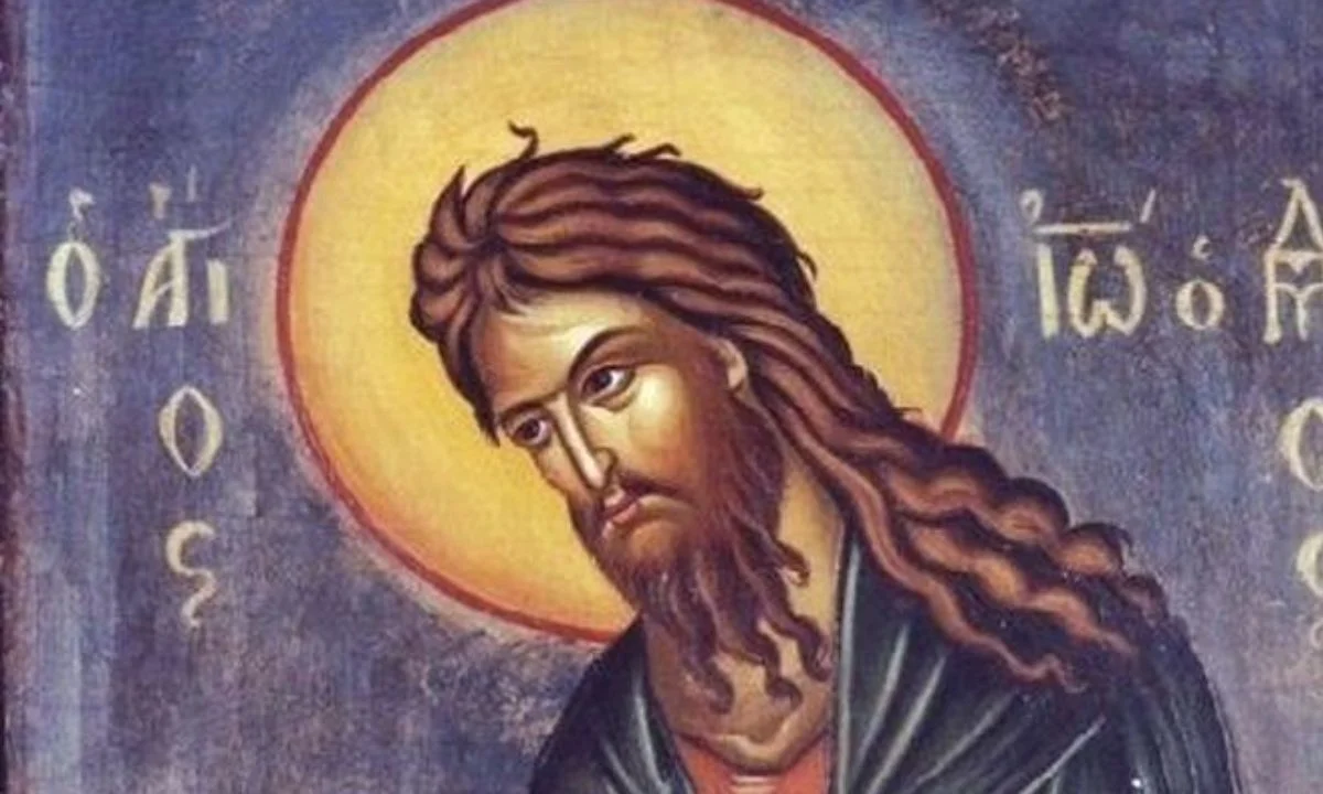 Εορτολόγιο Σάββατο 23 Σεπτεμβρίου: Σήμερα η εκκλησία τιμά μεταξύ άλλων τη σύλληψη του Αγίου Ιωάννη Πρόδρομου και Βαπτιστή.