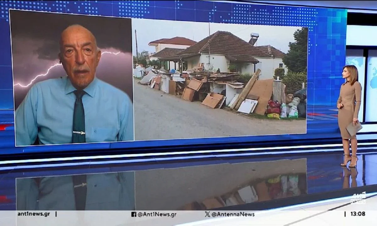 Κακοκαιρία Elias: «Καμπανάκι» από τον μετεωρολόγο του ΑΝΤ1 Τάσο Αρνιακό: Σε αυτές τις περιοχές θα είναι πιο έντονα τα φαινόμενα.