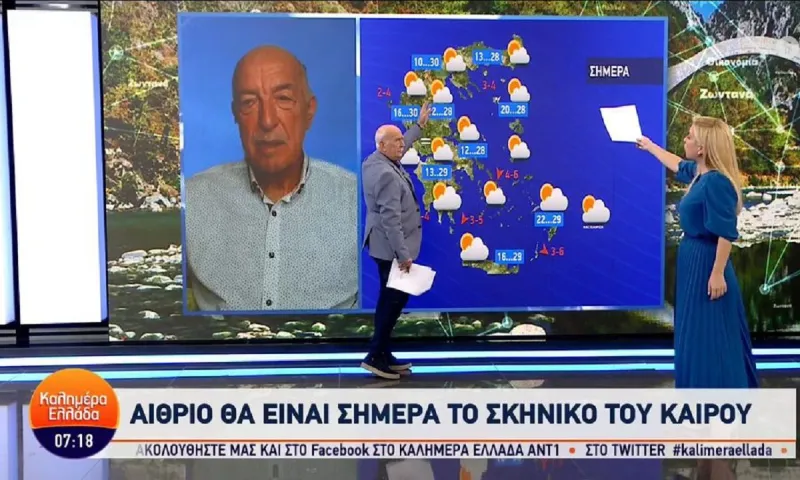 Μας «πάγωσε» ο Τάσος Αρνιακός! «Μονοψήφιες θερμοκρασίες! - Επικίνδυνο για το ντύσιμο και τη γρίπη που ξεκίνησε» (vid)