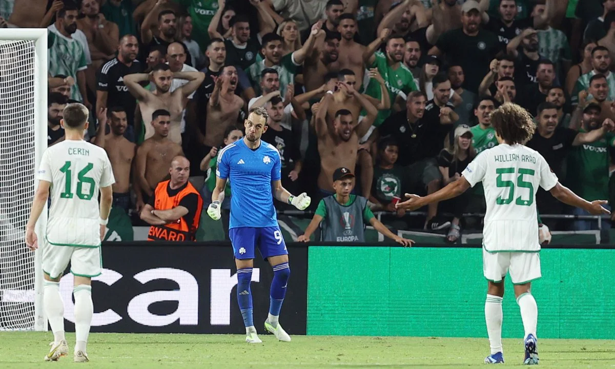 Μακάμπι Χάιφα - Παναθηναϊκός 0-0: Όρθιος με μεγάλο Μπρινιόλι