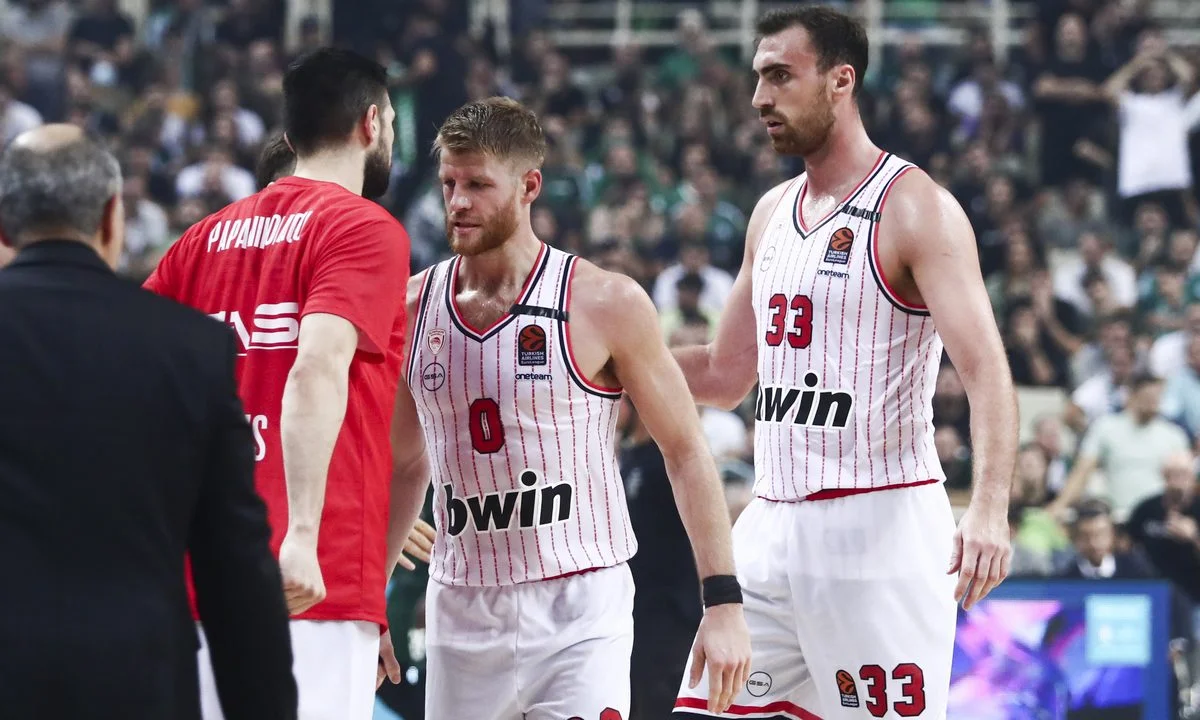 Euroleague: Τα αποτελέσματα και η βαθμολογία μετά το τεράστιο διπλό του Ολυμπιακού στο ΟΑΚΑ