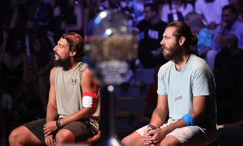 Survivor: Ο Σάκης Κατσούλης κέρδισε ξανά τον Νίκο Μπάρτζη