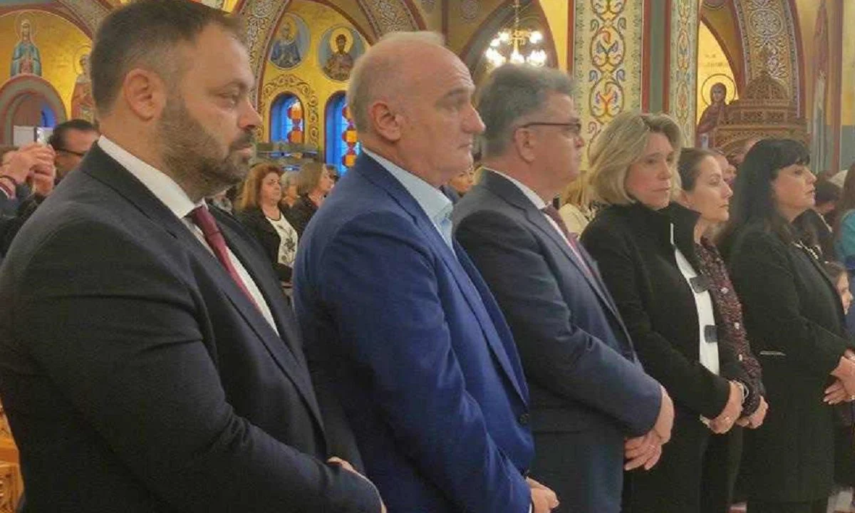 Νίκη Κόμμα: Η αντιπροσωπία της Νίκης στον Ευαγγελισμό της Θεοτόκου στη Στουτγκάρδη