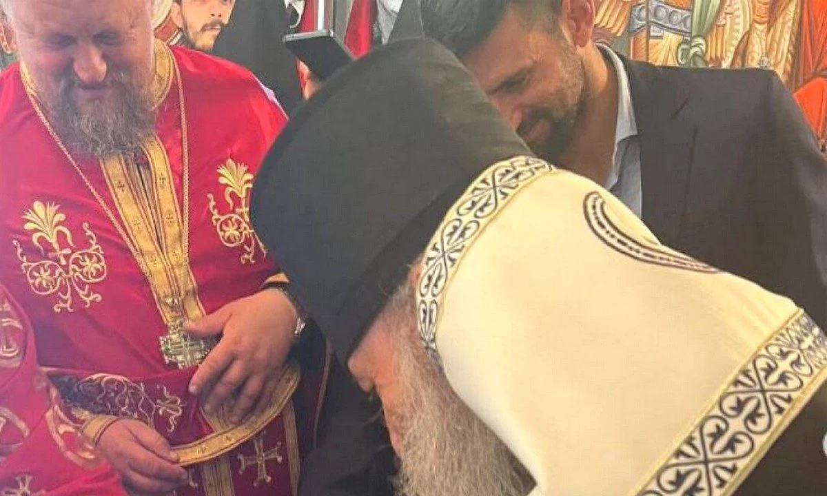 Νόβακ Τζόκοβιτς: Βάφτισε τα παιδιά του σε Ορθόδοξο μοναστήρι - Νονός πρώην παίκτης της Κέρκυρας