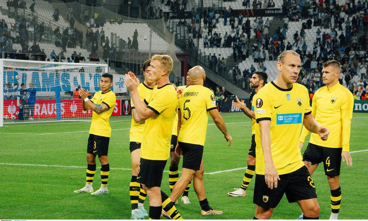 ΑΕΚ: Η βαθμολογία του ομίλου στο Europa League μετά την ήττα της Ένωσης στη Μασσαλία με 3-1 τη νίκη της Μπράιτον επί του Άγιαξ με 2-0.