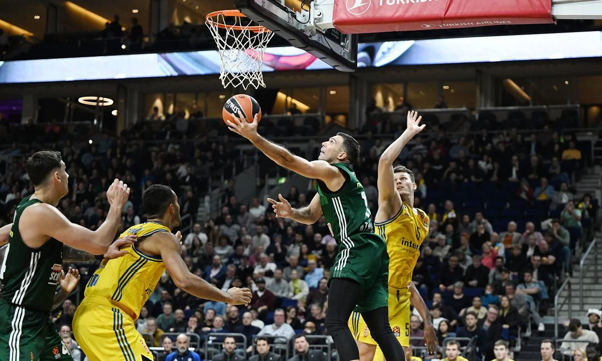Πώς διαμορφώθηκε η βαθμολογία στη Euroleague μετά τη νίκη του Παναθηναϊκού στο Βερολίνο επί της Άλμπα.