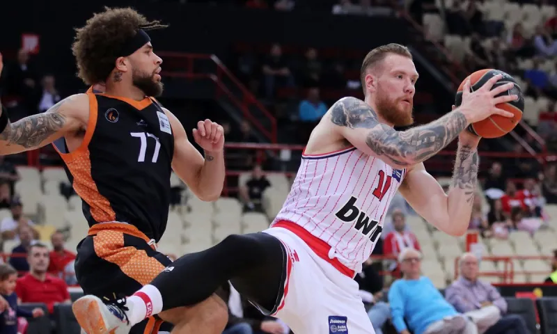 Basket League: Η βαθμολογία μετά τις νίκες του Ολυμπιακού και του ΠΑΟΚ - Τα αποτελέσματα