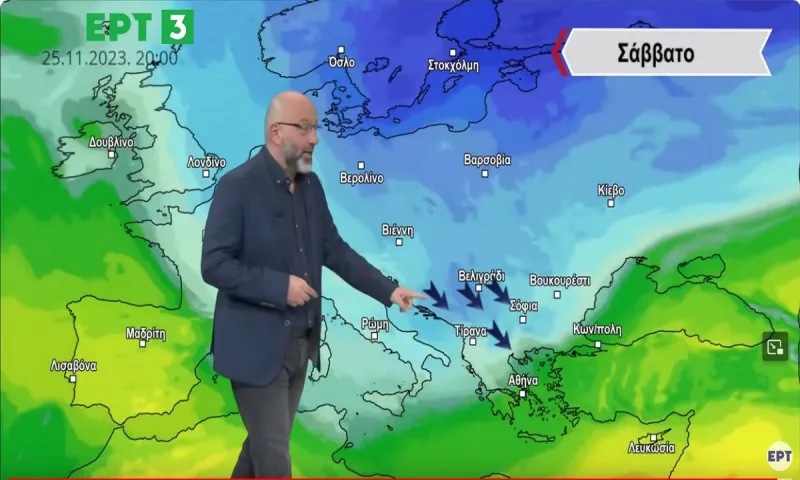Ο Σάκης Αρναούτογλου επιβεβαίωσε τους φόβους - Έρχονται και χιόνια!