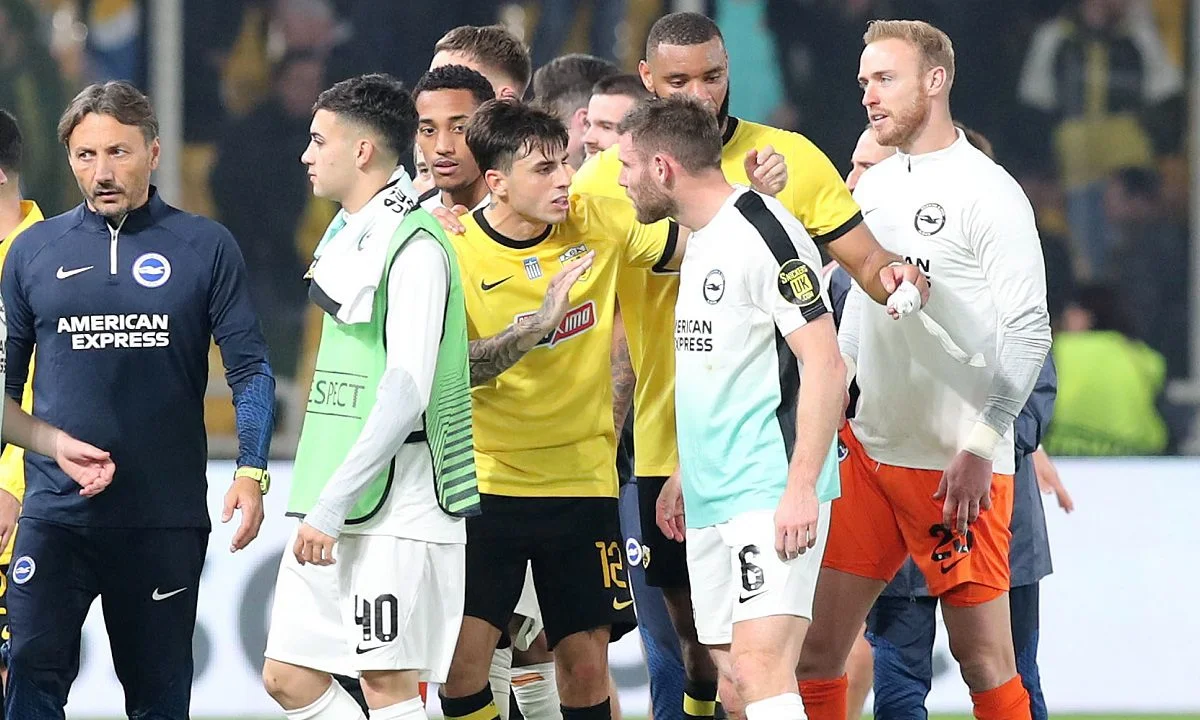 Η ΑΕΚ ηττήθηκε με 0-1 από τη Μπράιτον στην έδρας της για την 5η αγωνιστική του Europa League - Πόσα χρήματα έχει κερδίσει ως τώρα.