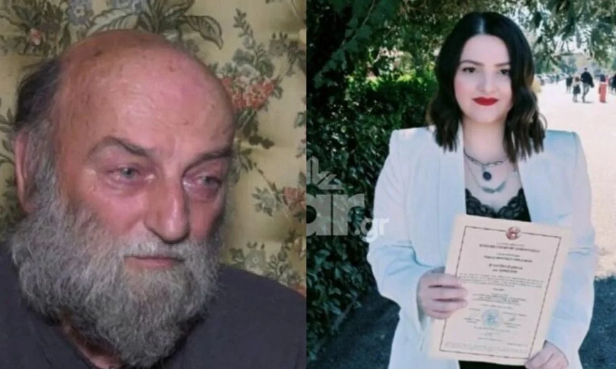 Τέμπη: Από το ΑΠΘ κλήθηκε να παραλάβει το πτυχίο της αδικοχαμένης κόρης του, ο Χρήστος Χούπας, αλλά δεν άντεξε να παρευρεθεί στην τελετή.