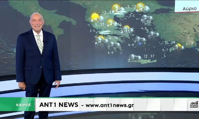 Καιρός: Άνοδος της θερμοκρασίας, αλλά και βροχές λέει ο Τάσος Αρνιακός