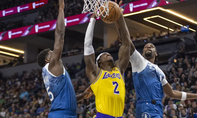 NBA Αποτελέσματα: Οι Τίμπεργουλβς πήραν το ντέρμπι κόντρα στους Λέικερς - Στοπ στο σερί των Κλίπερς