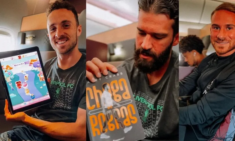 Λίβερπουλ: Πώς «σκοτώνουν» την ώρα τους στις πτήσεις οι παίκτες - Η προτίμηση του Τσιμίκα