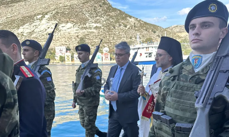 Δημήτρης Νατσιός: Με αξίωσε ο Θεός τα Άγια Θεοφάνια να βρίσκομαι στο ευλογημένο και πανάρχαιο ελληνικό Καστελλόριζο - Τις Θερμοπύλες του Αιγαίου