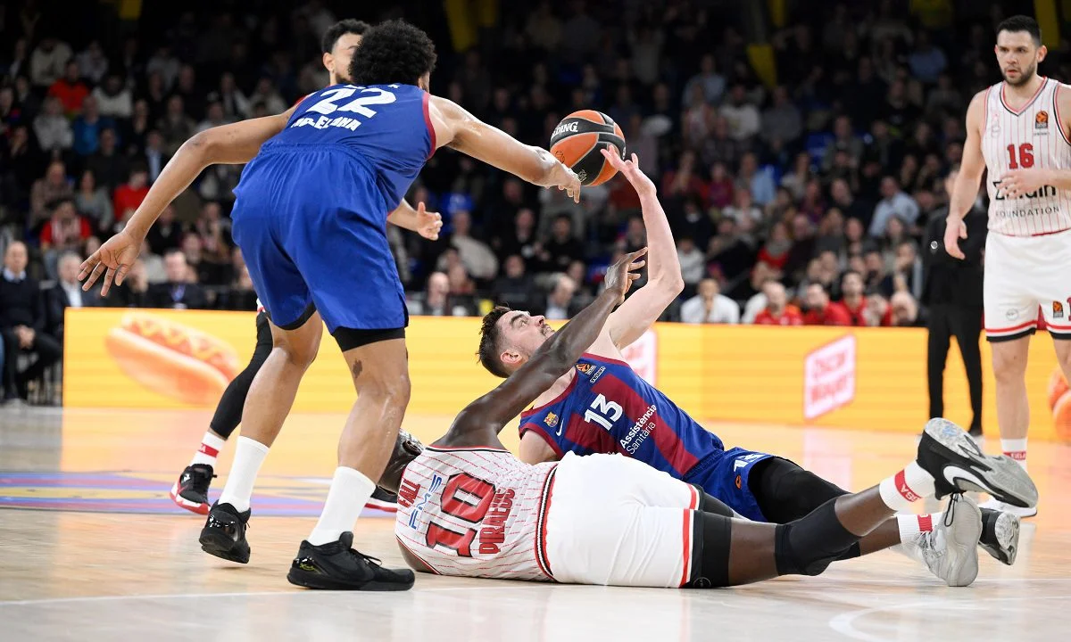 Βαθμολογία Euroleague: Πώς διαμορφώθηκε η κατάταξη μετά την ήττα του Ολυμπιακού στη Βαρκελώνη και τη νίκη της Μακάμπι επί της Βίρτους.