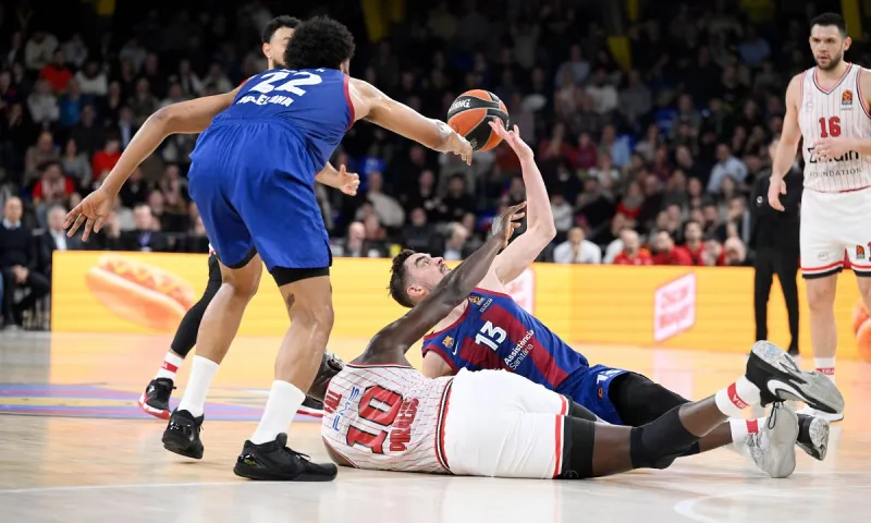Βαθμολογία Euroleague: Πώς διαμορφώθηκε η κατάταξη μετά την ήττα του Ολυμπιακού στη Βαρκελώνη