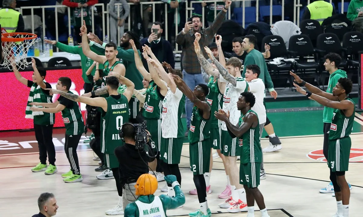 Έτσι διαμορφώθηκε η βαθμολογία στη Euroleague μετά τη νίκη που πέτυχε ο Παναθηναϊκός επί της Μονακό με 88-63 για την 21η αγωνιστική.
