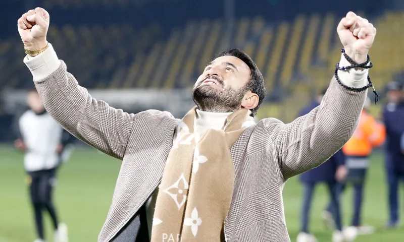 «Τρελάθηκε» ο Καρυπίδης! - Έτσι πανηγύρισε τη μεγάλη πρόκριση του Άρη! (pics)