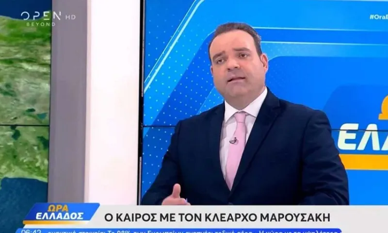Κλέαρχος Μαρουσάκης: Έρχεται κακοκαιρία εξπρές – Πού θα χιονίσει!