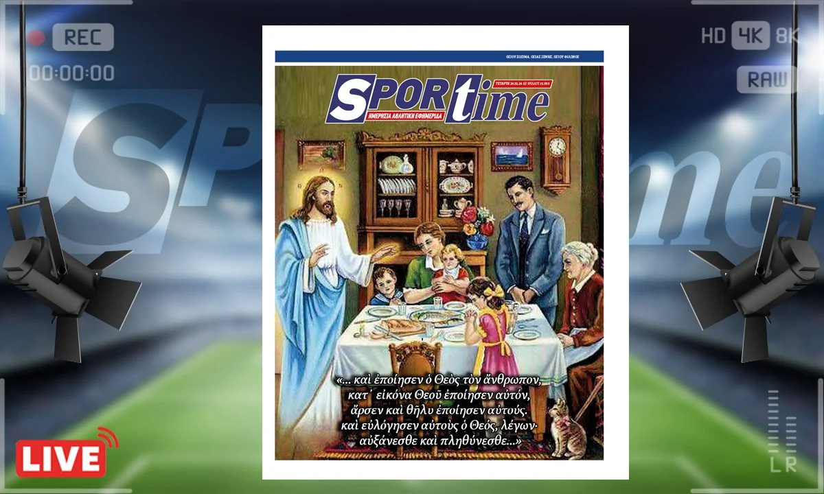 Το e-Sportime (24/1) της Τετάρτης για την ανακοίνωση-μνημείο σοφίας της Ιεράς Συνόδου για το θέμα του γάμου των ομόφυλων ζευγαριών