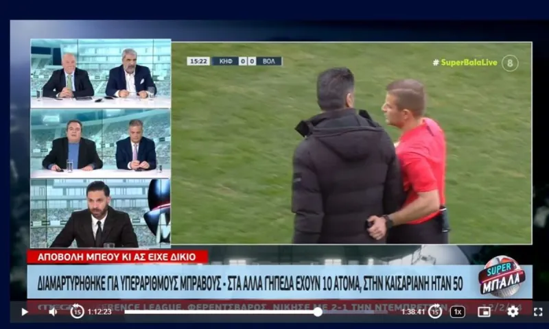 Ο Ηλίας Σπάθας δεν είχε αμφισβητούμενες αλλά μίλησε για τον Αχιλλέα Μπέο (vid)