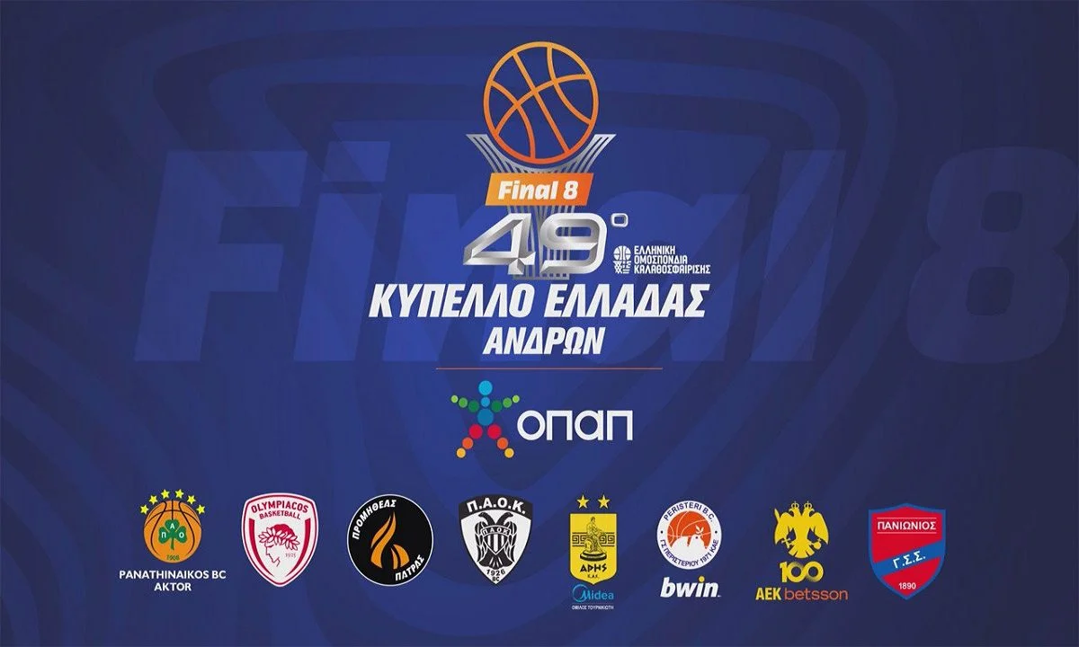 Μακροχρόνιες αγορές από το Πάμε Στοίχημα για το ΟΠΑΠ Final 8 Κύπελλο Ελλάδας Μπάσκετ