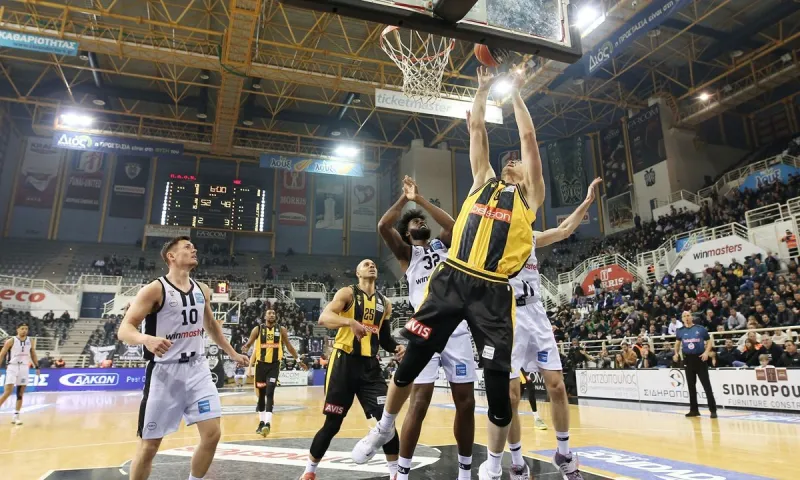 Basket League: Άλωσε την Πυλαία και έκανε άλμα εξάδας η ΑΕΚ (vid)
