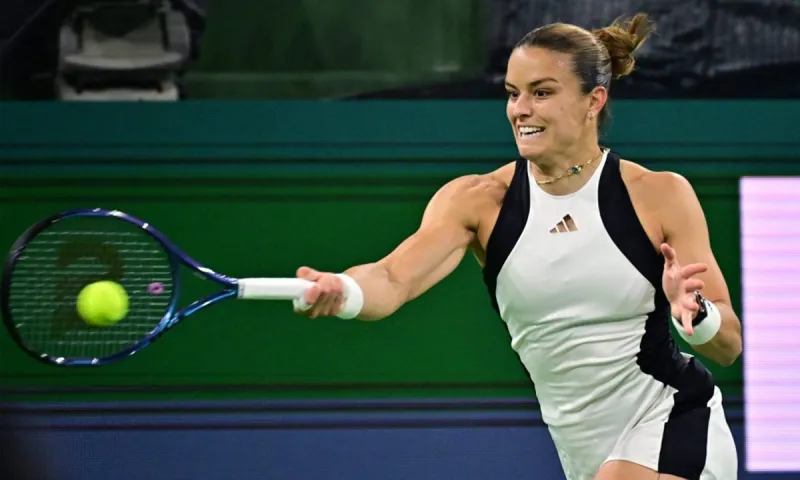 Μαρία Σάκκαρη: Λύγισε στον τελικό του Indian Wells - Το τρόπαιο στην εκπληκτική Σβιόντεκ