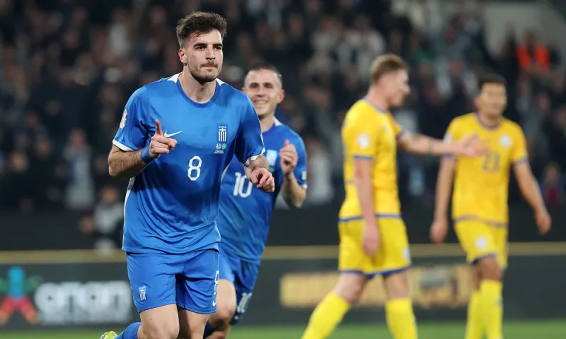 Live ενημέρωση: Ελλάδα - Καζακστάν 5-0 (Τελικό)