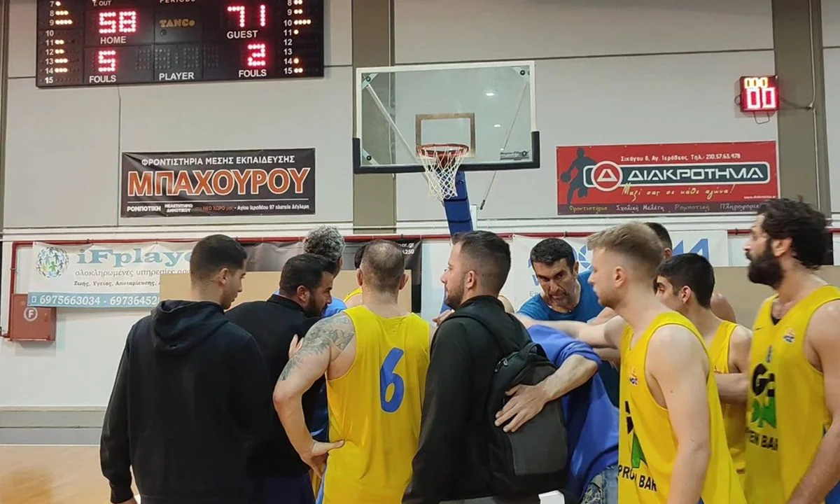 Μετά από μία δύσκολη βδομάδα, όντας κυριολεκτικά αποδεκατισμένος λόγω τραυματισμών, ο Ναυταθλητικός Όμιλος Σαρωνίδας