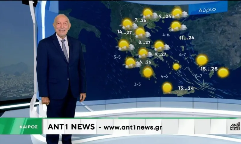 Καιρός για παραλίες το Σαββατοκύριακο! - Ο Τάσος Αρνιακός έδωσε το «σύνθημα»