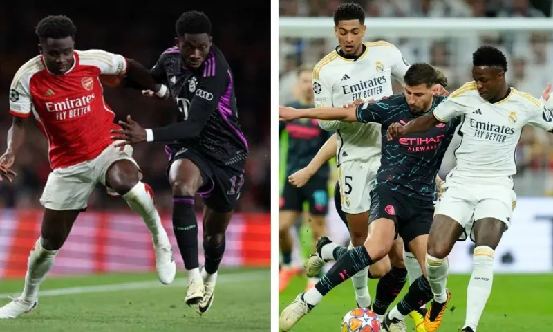 Champions League: Μαθαίνουμε τα ζευγάρια των ημιτελικών – Ματσάρες απόψε με Σίτι – Ρεάλ και Μπάγερν – Άρσεναλ!