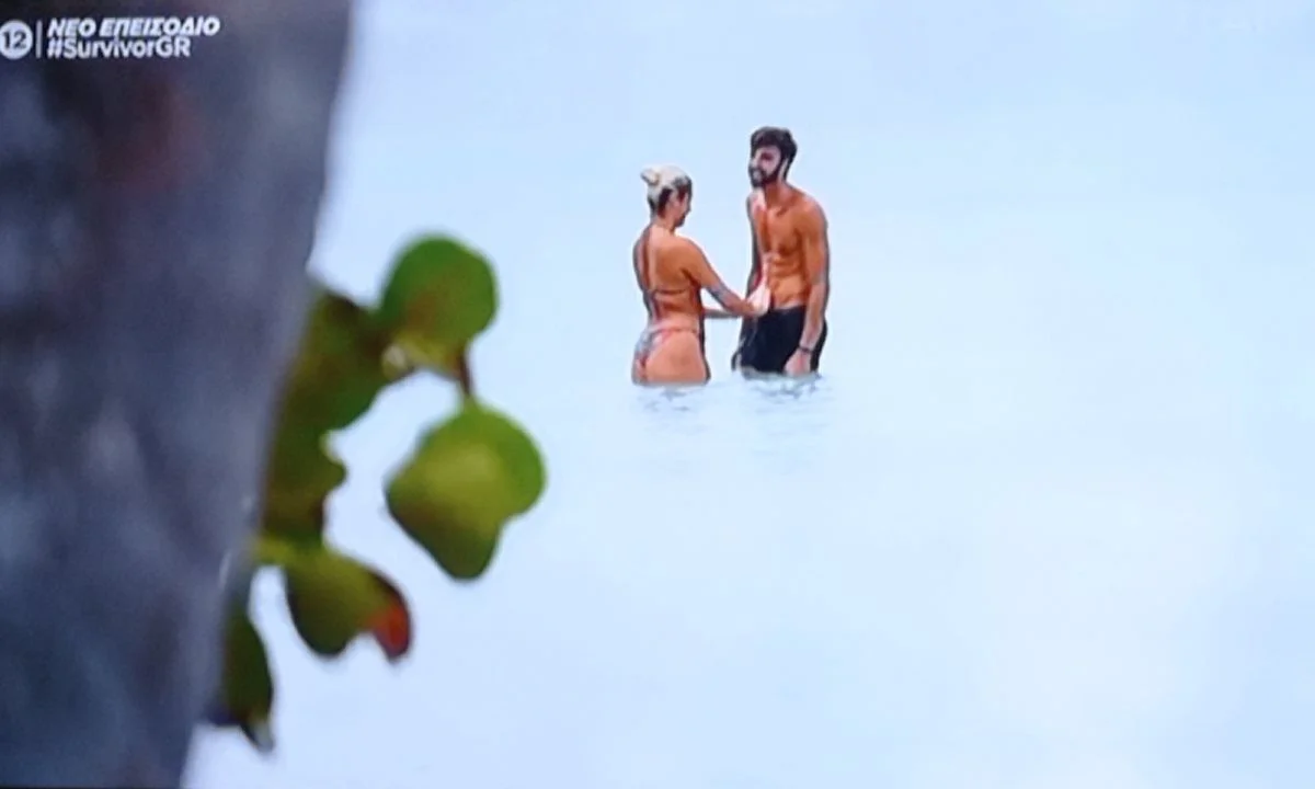 Survivor 2024 19-4 Το πλάνο από τον κρυμμένο στα δέντρα εικονολήπτη της παραγωγής πρόδωσαν την Χρύσα και τον Φάνη; Μπορεί…