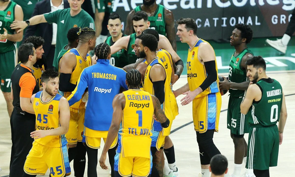 Ο Παναθηναϊκός έκανε το 1-1 στο ΟΑΚΑ απέναντι στη Μακάμπι Τελ Αβίβ για το δεύτερο παιχνίδι των πλέι οφ της Euroleague