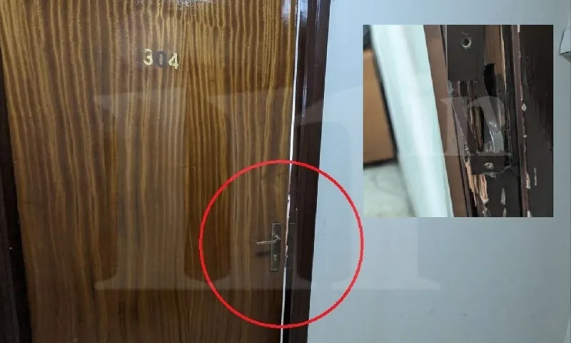 Τη βλέπετε αυτή την πορτούλα που ανοίγει με μία κλωτσιά; Εεε την άνοιξαν και βρήκαν όλα τα στοιχεία για τις εκλογές; - Είναι δυνατόν;