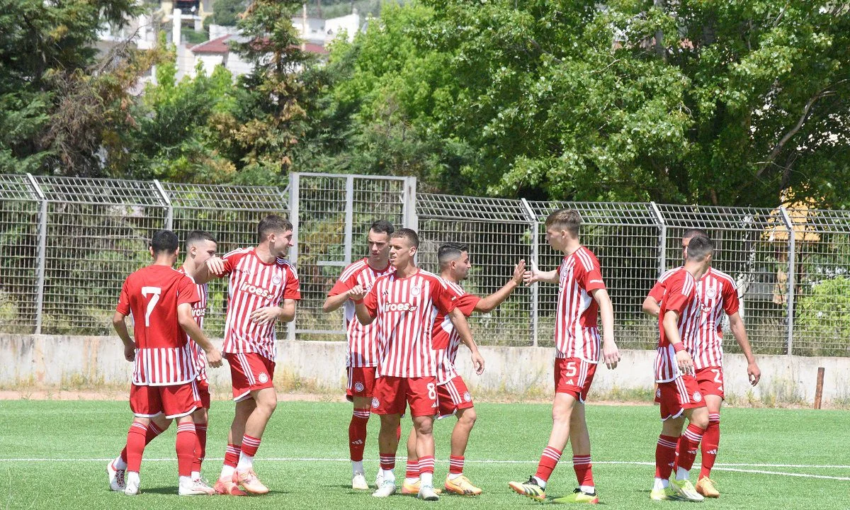 Super League K19: Αύξησε την διαφορά στους έξι βαθμούς ο Ολυμπιακός μετά τη νίκη με 0-3 επί της Λαμίας
