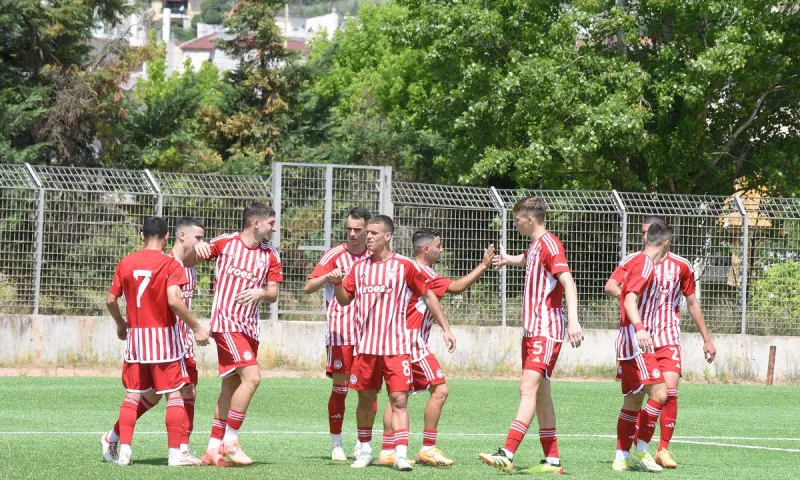 Super League K19: Αύξησε την διαφορά στους έξι βαθμούς ο Ολυμπιακός μετά τη νίκη με 0-3 επί της Λαμίας