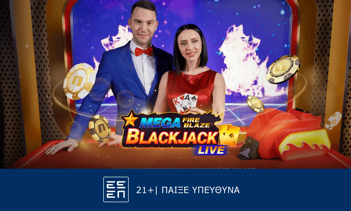 To Mega Fire Blaze Blackjack Live παίζει στη Novibet! Ατελείωτες δυνατότητες στο χέρι σου με το live καζίνο της Novibet.