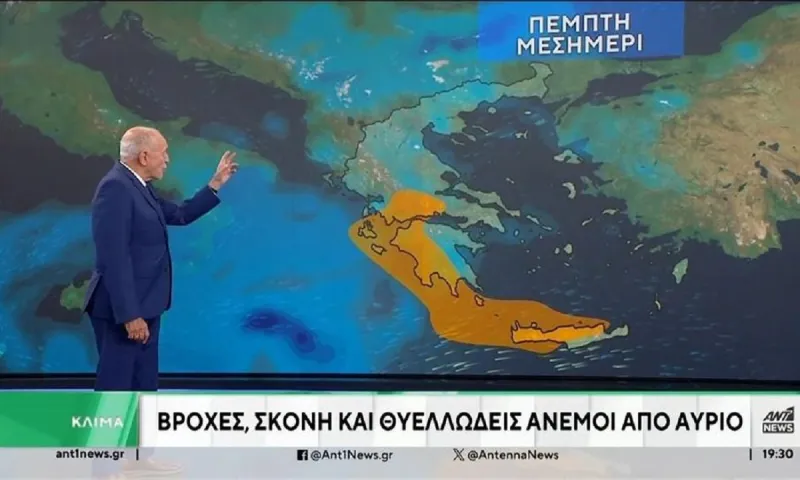 Καιρός: «Άστραψε και βρόντηξε» ο Τάσος Αρνιακός! - Νέα κακοκαιρία ενόψει (vid)