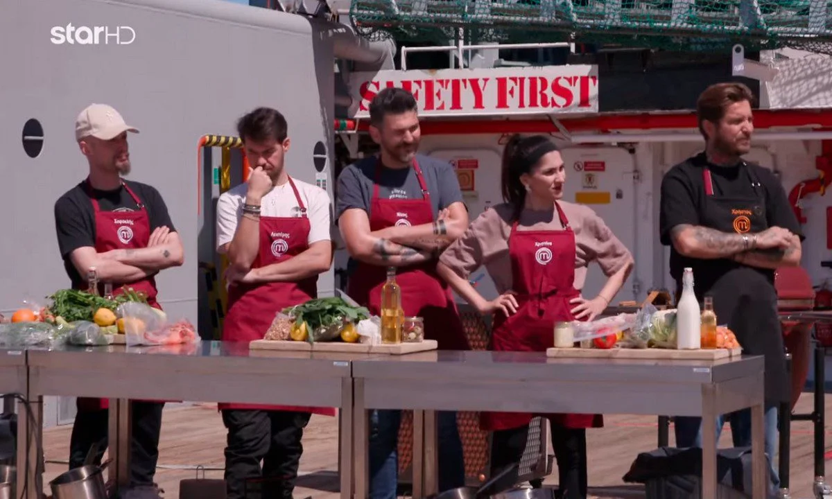 MasterChef 16-5: Ομαδική δοκιμασία εν πλω - Αυτός έμεινε εκτός δοκιμασίας (vid)