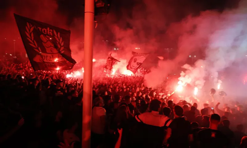 Live η απονομή του πρωταθλήματος στον ΠΑΟΚ