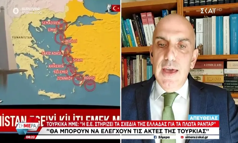 Απίστευτες προκλήσεις από την Τουρκία για τα ραντάρ στο Αιγαίο: «Αν οι όλμοι μας στρίψουν προς το Καστελόριζο, περαστικά τους»