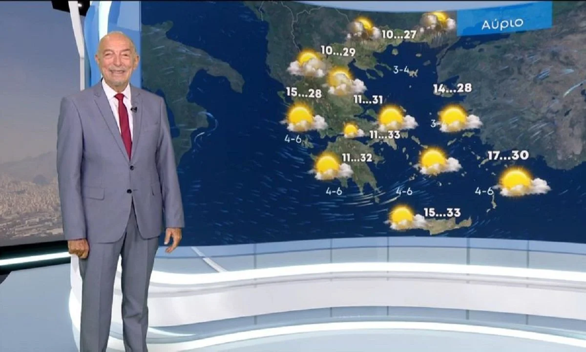 Καιρός: Φεύγει η σκόνη, μεγαλώνουν οι ζέστες, λέει μετεωρολόγος του ΑΝΤ1, Τάσος Αρνιακός - Σε ποιες περιοχές θα έχουμε βροχές και καταιγίδες.