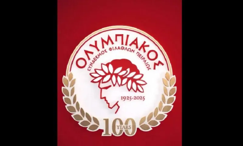 Ολυμπιακός: Αυτό είναι το το επετειακό σήμα του Ολυμπιακού για τη συμπλήρωση ενός αιώνα ζωής