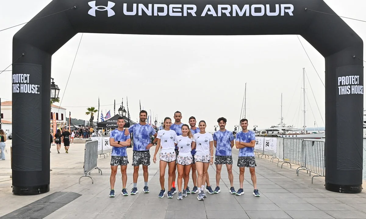 Η Under armour στο βάθρο του φετινού επετειακού Spetsathlon