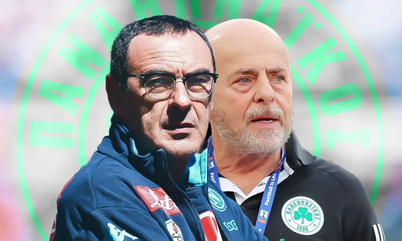 Ο Αλαφούζος ψάχνει προπονητές τύπου Σάρι για να πουλήσει τον Παναθηναϊκό το επόμενο καλοκαίρι