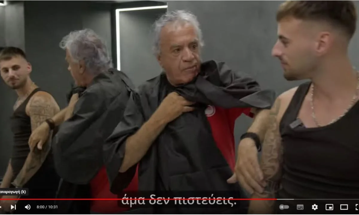 Το είπε και τελικά το έκανε! Ο Τάκης Τσουκαλάς έκοψε το μαλλί του και το βράδυ θα έχει νέο look στην εκπομπή του!