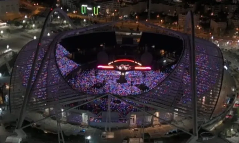 Coldplay : Μαγικά πλάνα από Drone πάνω από το ΟΑΚΑ