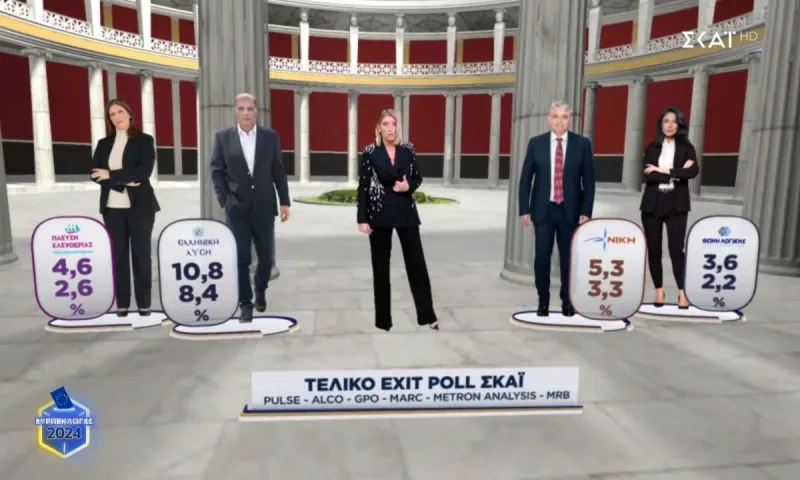 Ευρωεκλογές 2024 : Μεγάλο Χαστούκι της Νέας Δημοκρατία η 2η εκτίμηση – Ακόμα πιο ψηλά η ΝΙΚΗ